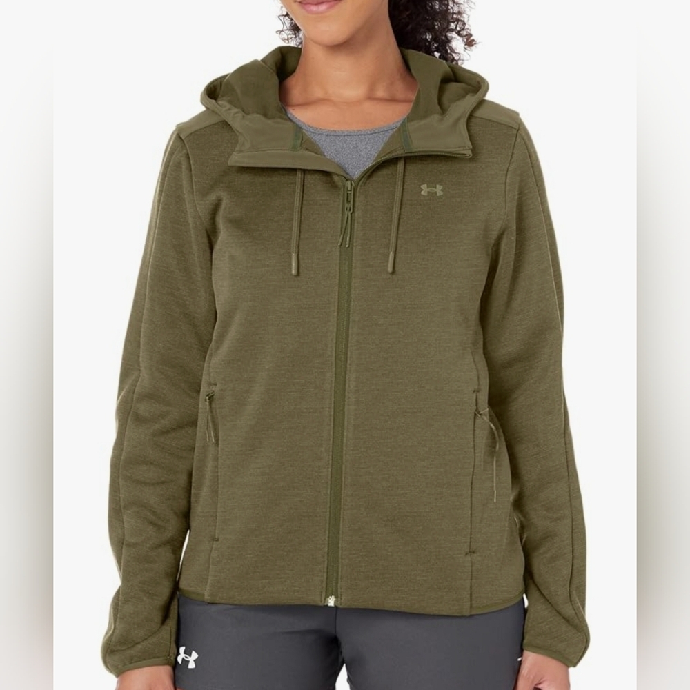 Under Armour Women's Essential Swacket Marine OD Green - Size Large, NWT